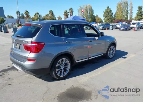 2017 BMW X3 Sdrive28I из США, поврежденный, VIN 5UXWZ7C50H0V86306